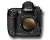 Nikon D3 dslr camera model with lens