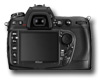 Nikon D300 back cover view