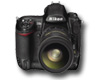 Nikon D3x camera model with lens