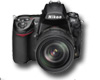 Nikon D700 dslr camera model with lens