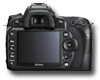 Nikon D90 back cover view