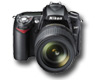 Nikon D90 dslr camera model with lens